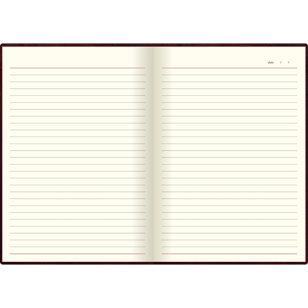Lecassa A4 Ruled Notebook#colour_brown