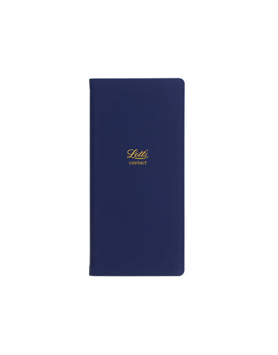 Icon Slim Pocket Address Book Navy#colour_navy