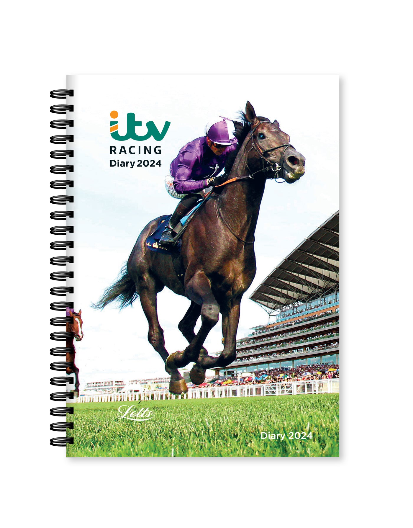 ITV Racing A5 Week to View Diary 2024 colour_horse