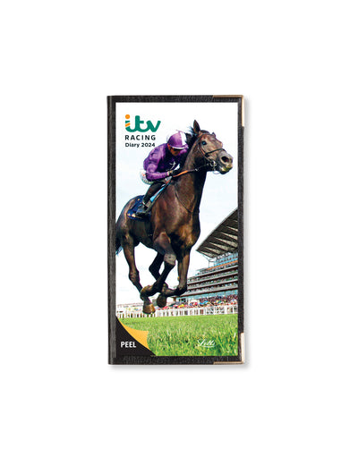 ITV Racing Slim Two Weeks to View Diary 2024 colour_horse