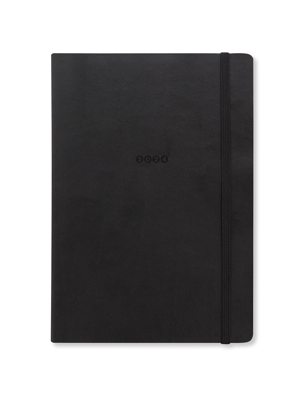 Edge A5 Week to View Diary with Notes 2024#colour_black