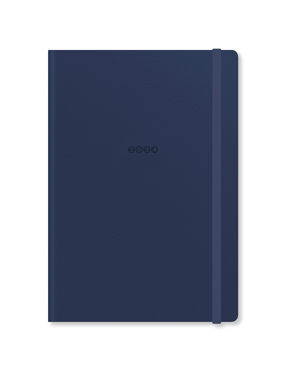 Edge A5 Week to View Diary with Notes 2024#colour_navy