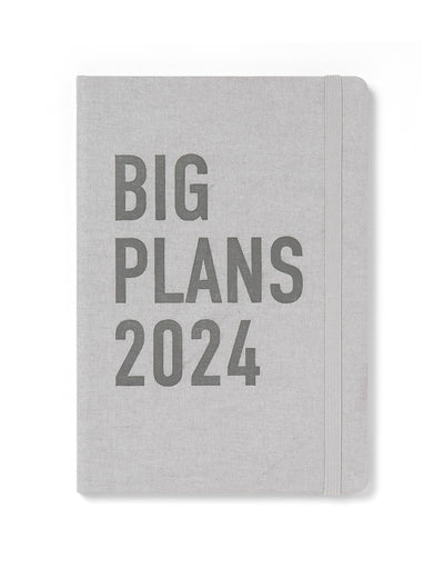Big Plans A5 Week to View Diary 2024 - Multilanguage#colour_stone