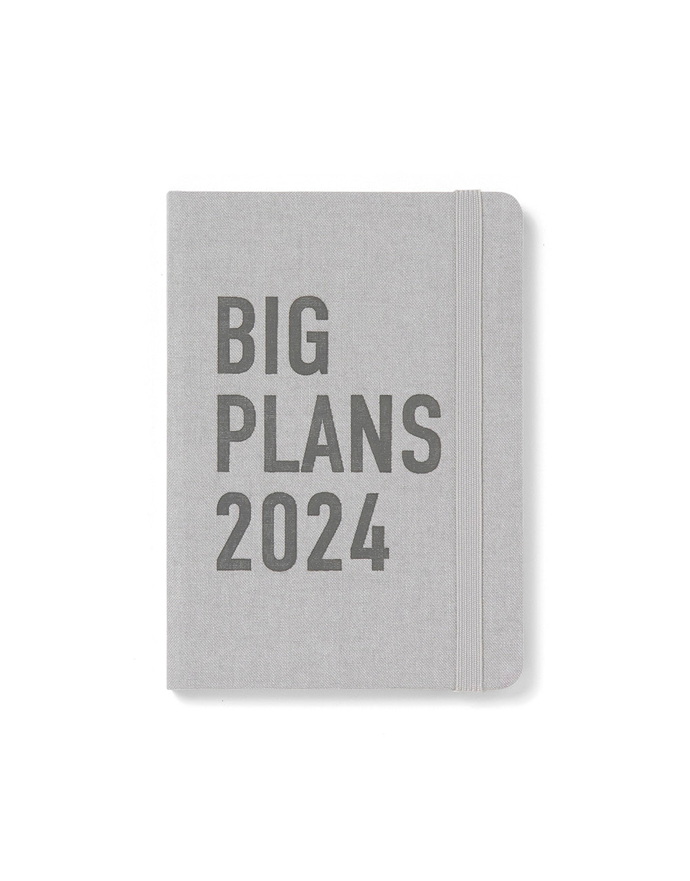 Big Plans A6 Day to a Page Diary with Appointments 2024 - Multilanguage#colour_stone