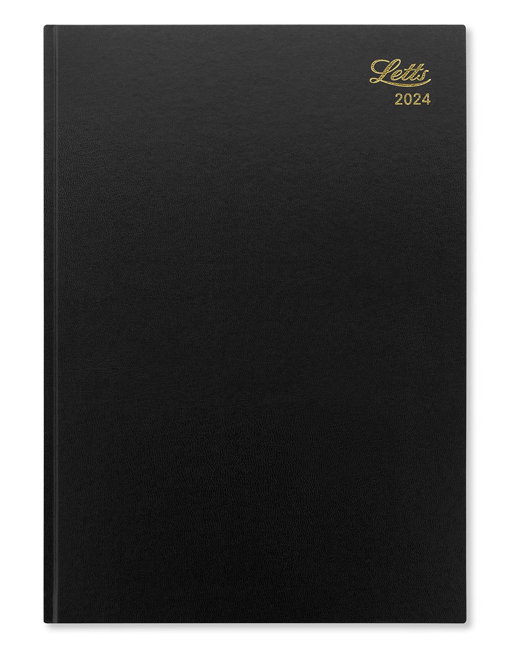 Standard A4 Week to View Diary 2024 - English#colour_black
