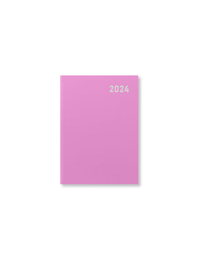 Principal Compact Pocket Week to View Diary 2024 - Sunday Start - English#colour_pink