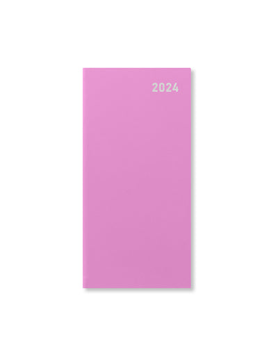 Principal Slim Week to View Diary 2024 - English#colour_pink