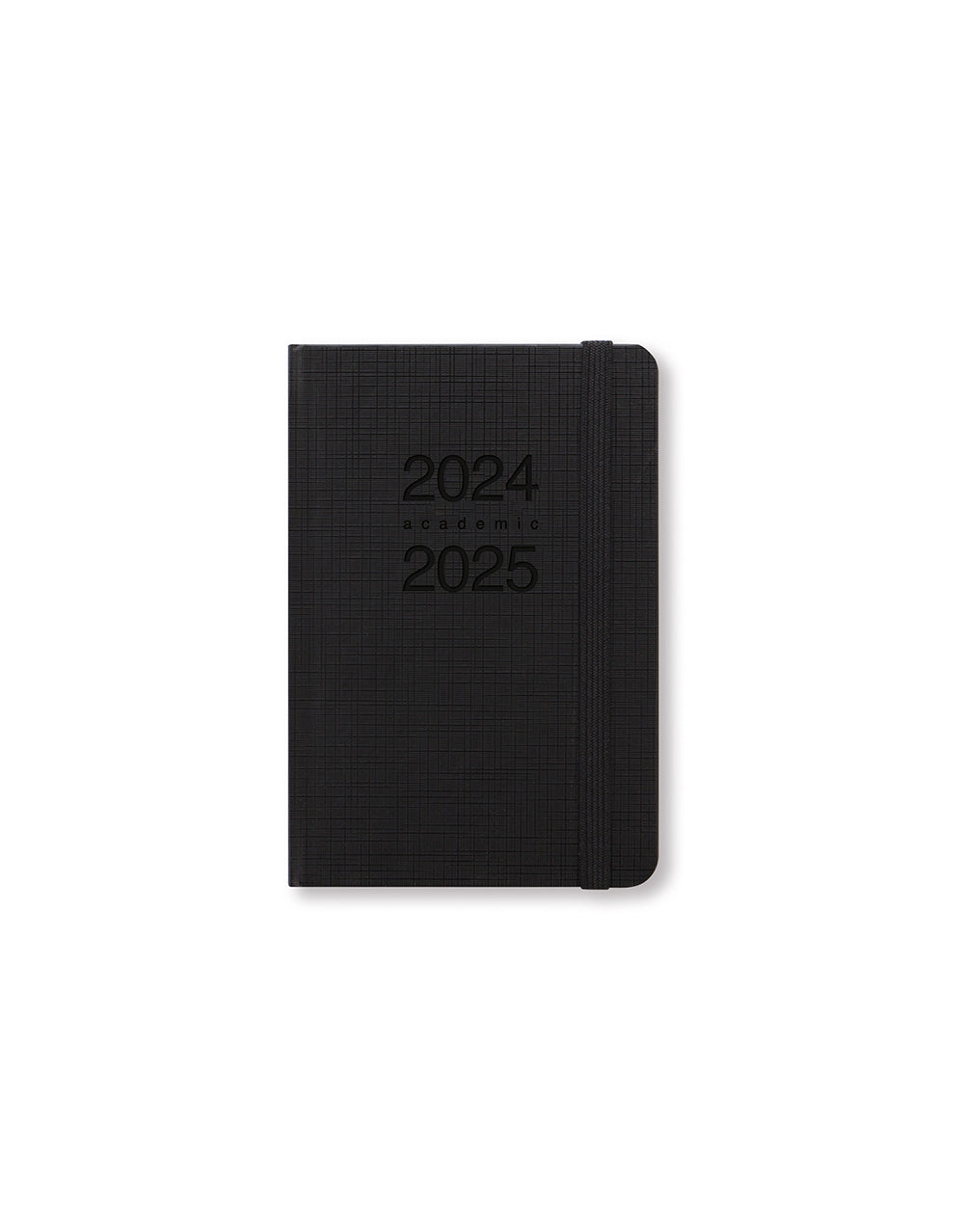 Memo Compact Pocket Day to a Page Diary 2024-2025 - Multilanguage#colour_black