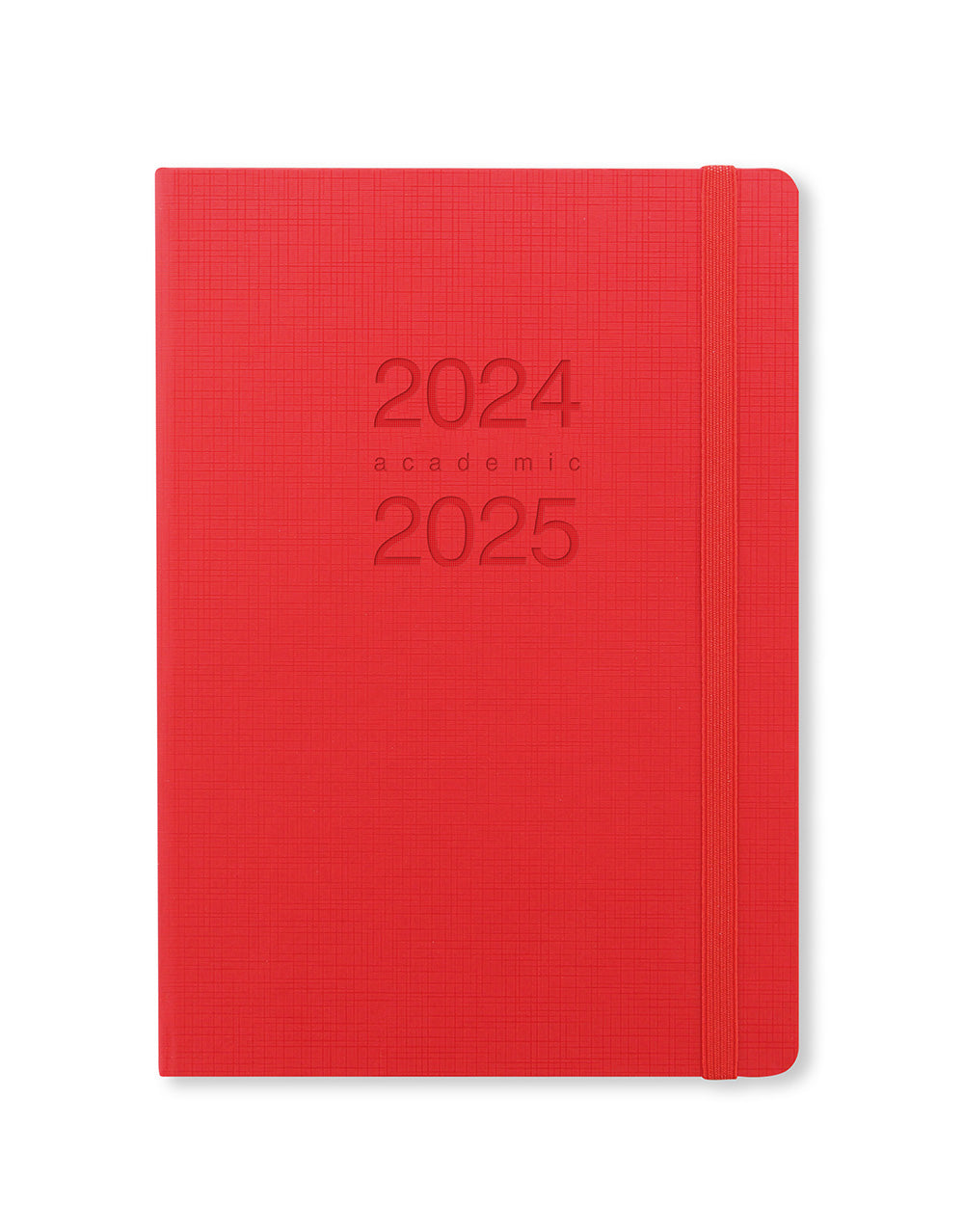 Memo A5 Week to View Diary 2024-2025 - Multilanguage#colour_red