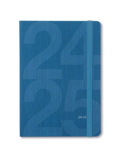 Block A5 Week to View Diary 2024-2025 - Multilanguage#colour_teal