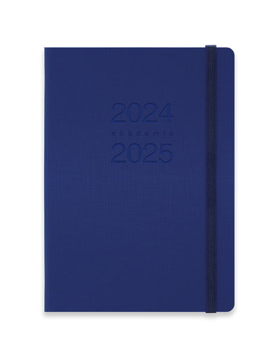 Memo A5 Week to View Diary 2024-2025 - Multilanguage#colour_blue