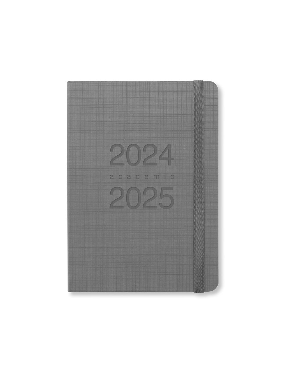 Memo A6 Week to View Diary 2024-2025 - Multilanguage#colour_concrete