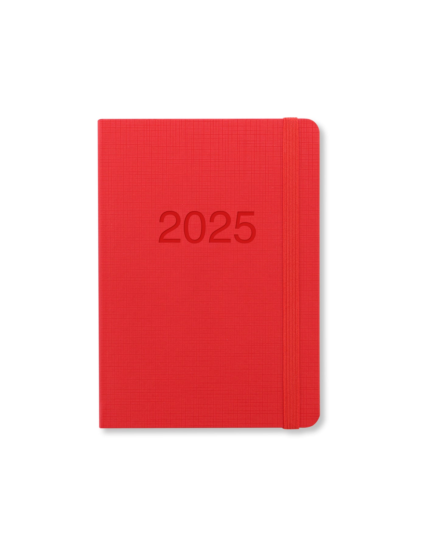 Memo A6 Week to View Diary 2025 - Multilanguage 25-080264#colour_red