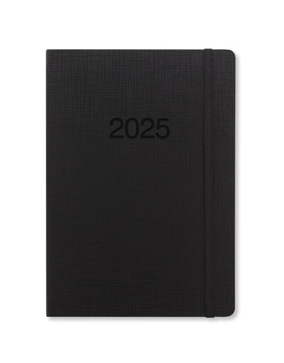 Memo A5 Week to View Diary 2025 - Multilanguage 25-080266#colour_black