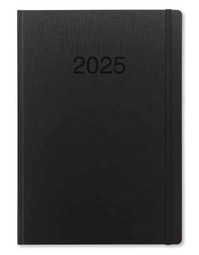 Memo A4 Week to View Diary 2025 - Multilanguage 25-080269#colour_black