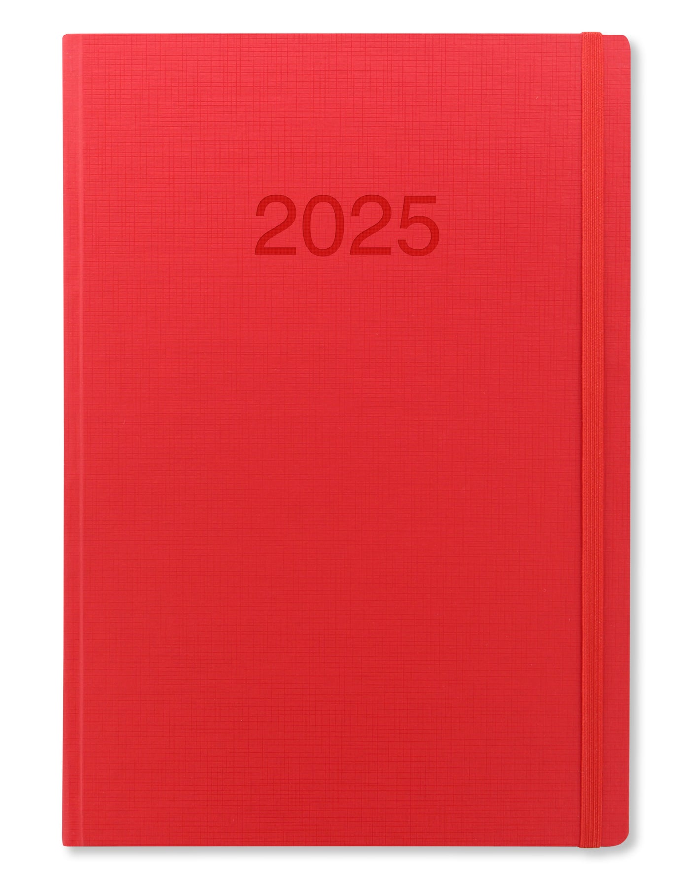 Memo A4 Week to View Diary 2025 - Multilanguage 25-080270#colour_red