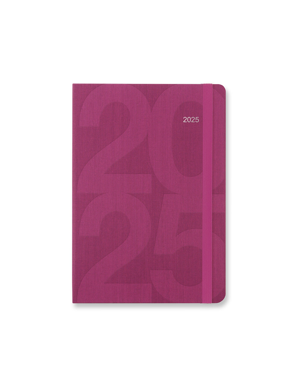 Block A6 Week to View Diary 2025 - Multilanguage  25-081667#colour_pink