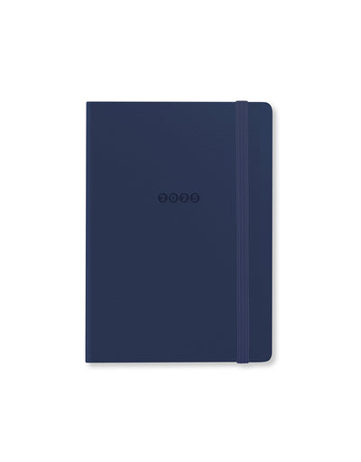 Edge A6 Week to View Diary with Notes 2025  25-081952#colour_navy