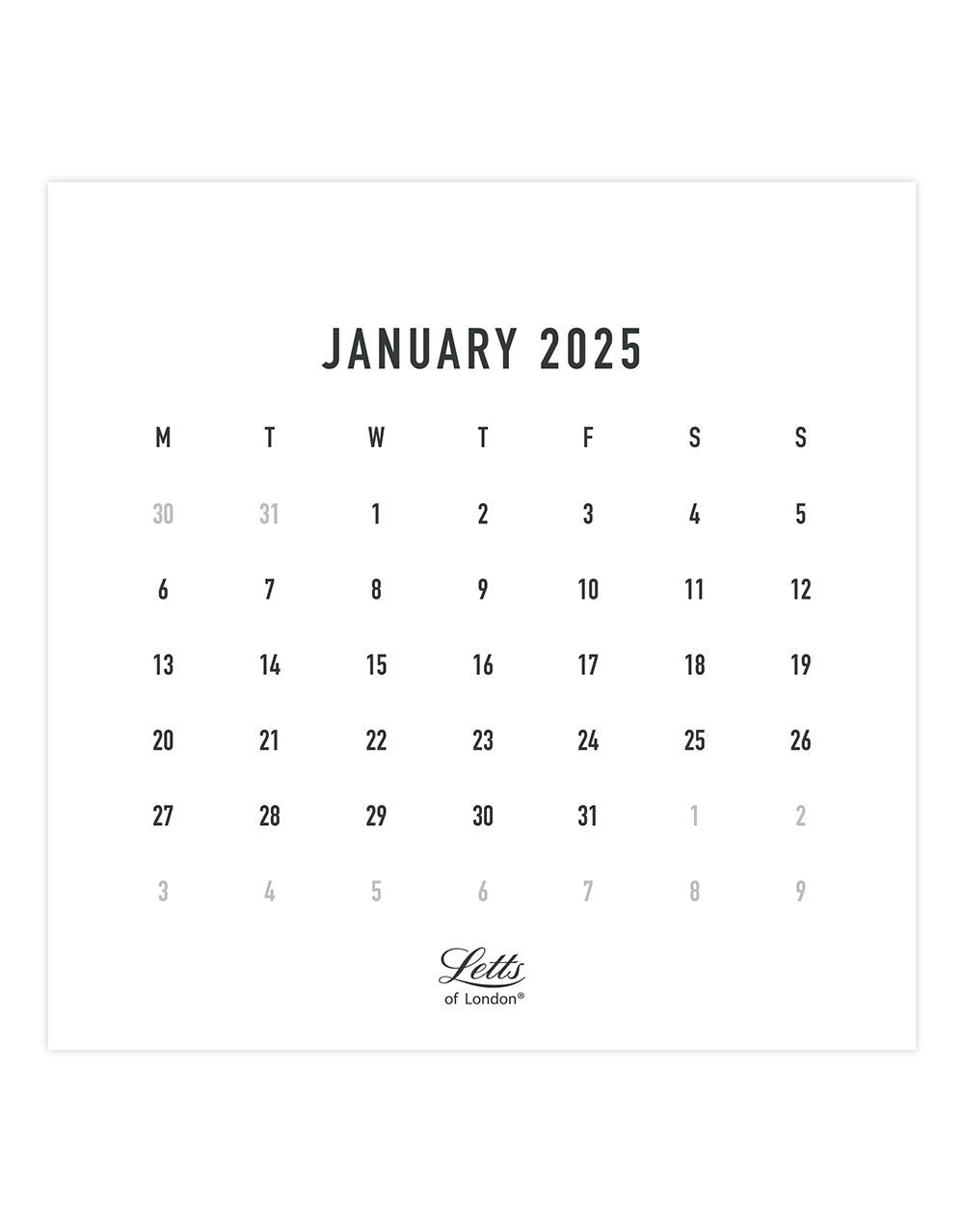 Conscious 2025 Desk Calendar 25-082344#colour_ocean