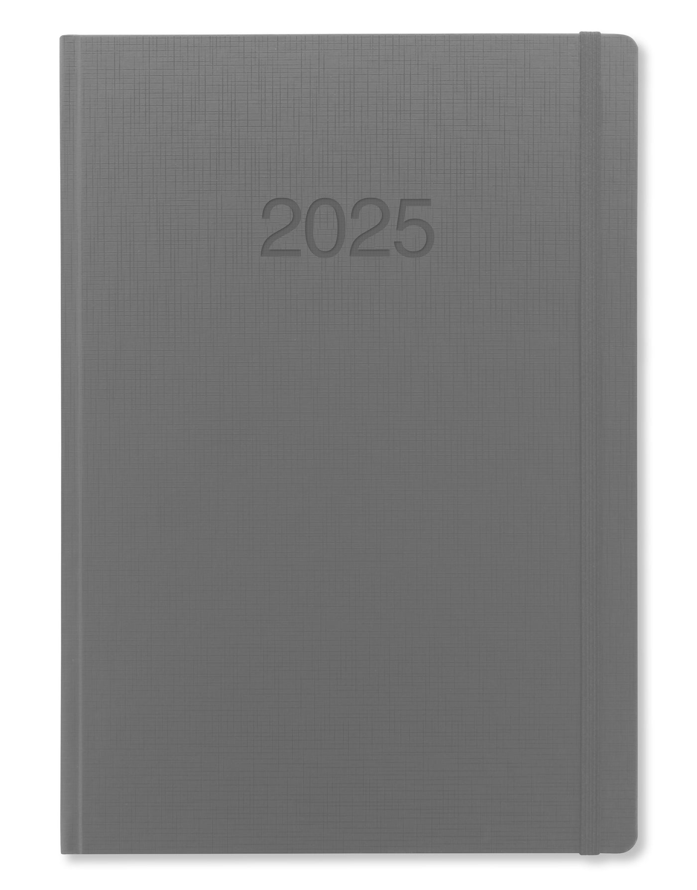 Memo A4 Week to View Diary 2025 - Multilanguage 25-082490#colour_concrete