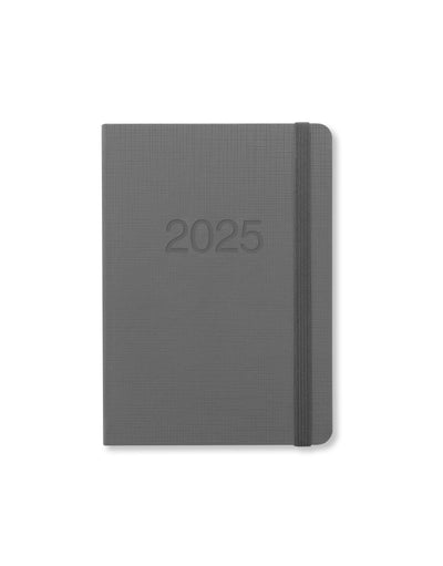 Memo A6 Week to View Diary 2025 - Multilanguage 25-082492#colour_concrete