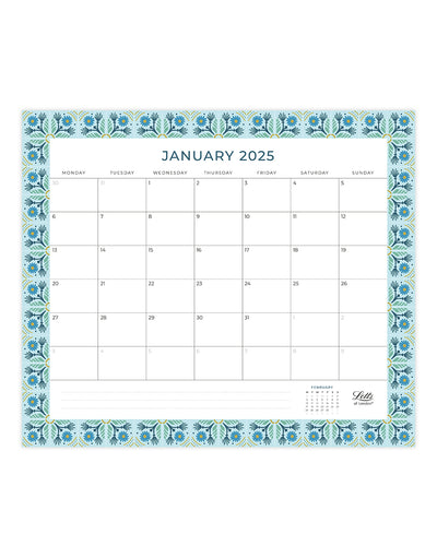 Morocco 2025 Wall Calendar