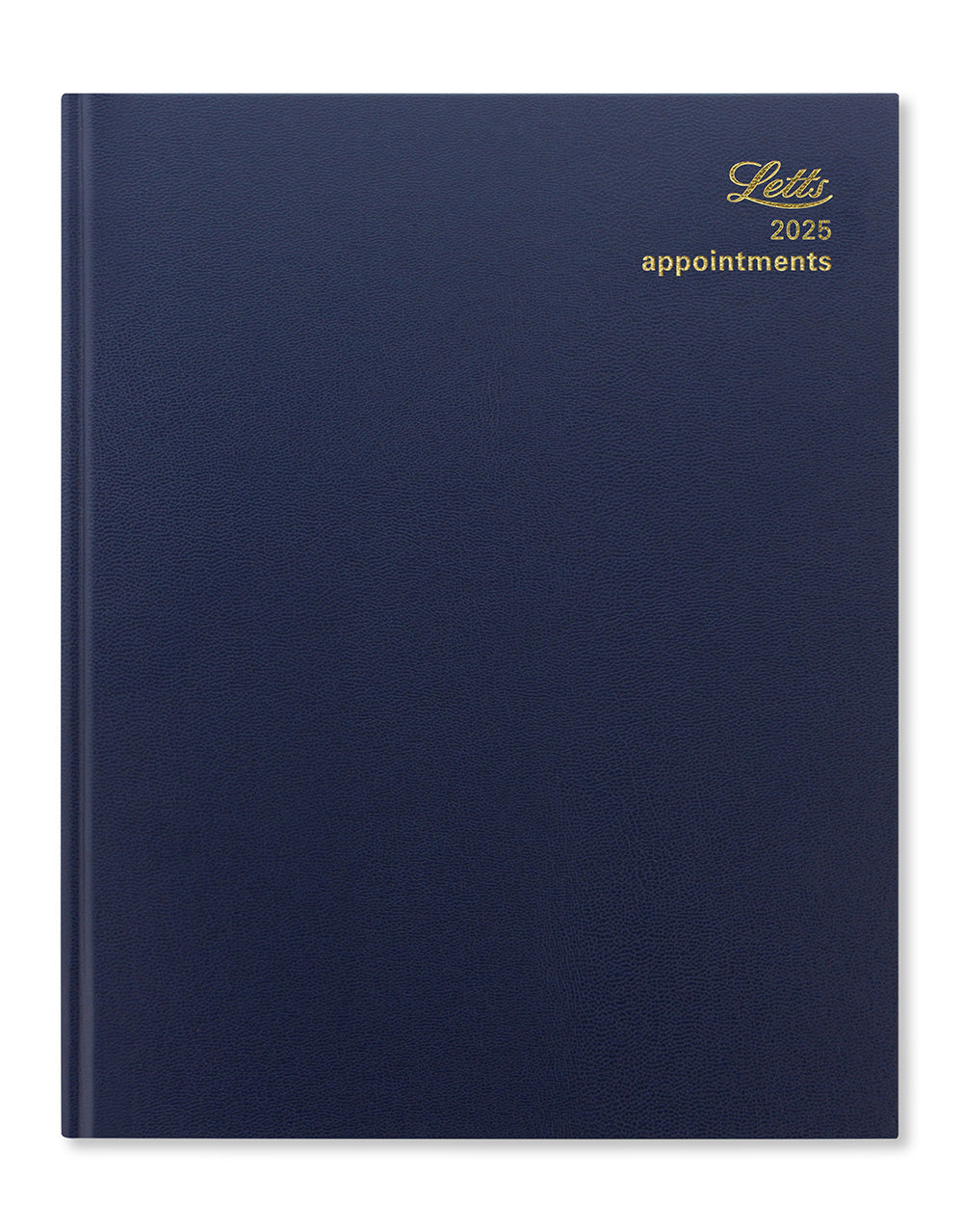 Standard Quarto Vertical Week to View Diary with Appointments 2025 - English 25-T31YBL#colour_blue