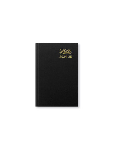 Standard Mini Pocket Week to View Diary 2024-2025 - English#colour_black