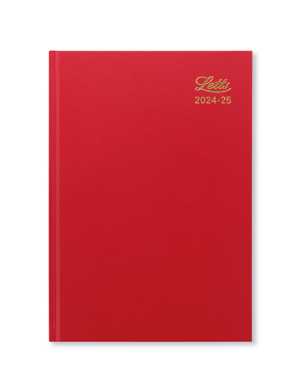 Standard A5 Week to View Diary 2024-2025 - English#colour_red