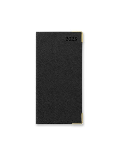 Connoisseur Slim Week to View Diary with Appointments 2025 - English  25-TC3SUBK#colour_black