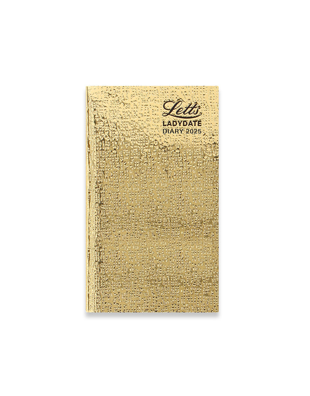 Ladydate Medium Pocket Week to View Diary 2025 - English - Sunday Start  25-TLADYSLIM#colour_gold