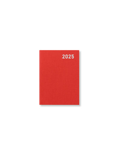 Principal Mini Pocket Day to a Page Diary 2025 - English 25-TP1ERD#colour_red