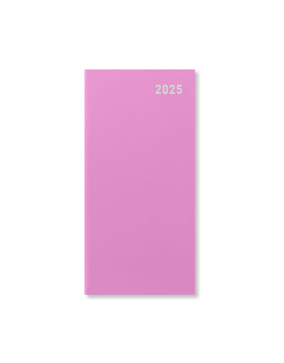 Principal Slim Month to View Diary 2025 - English 25-TP1SPK#colour_pink