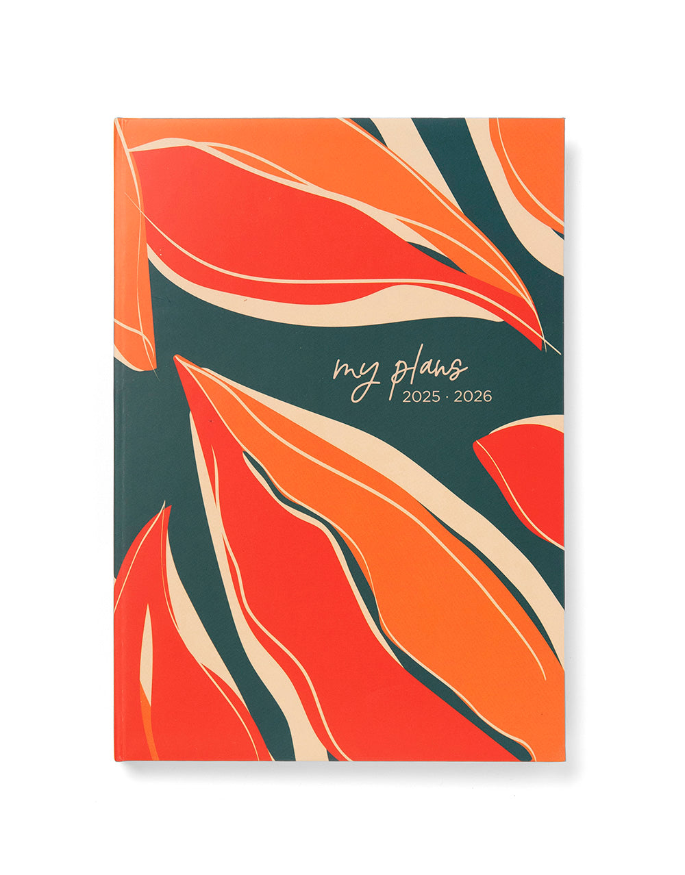 Letts Botanics A5 Week to View Diary 2025-2026 - Multilanguage 26-031918 #colour_green