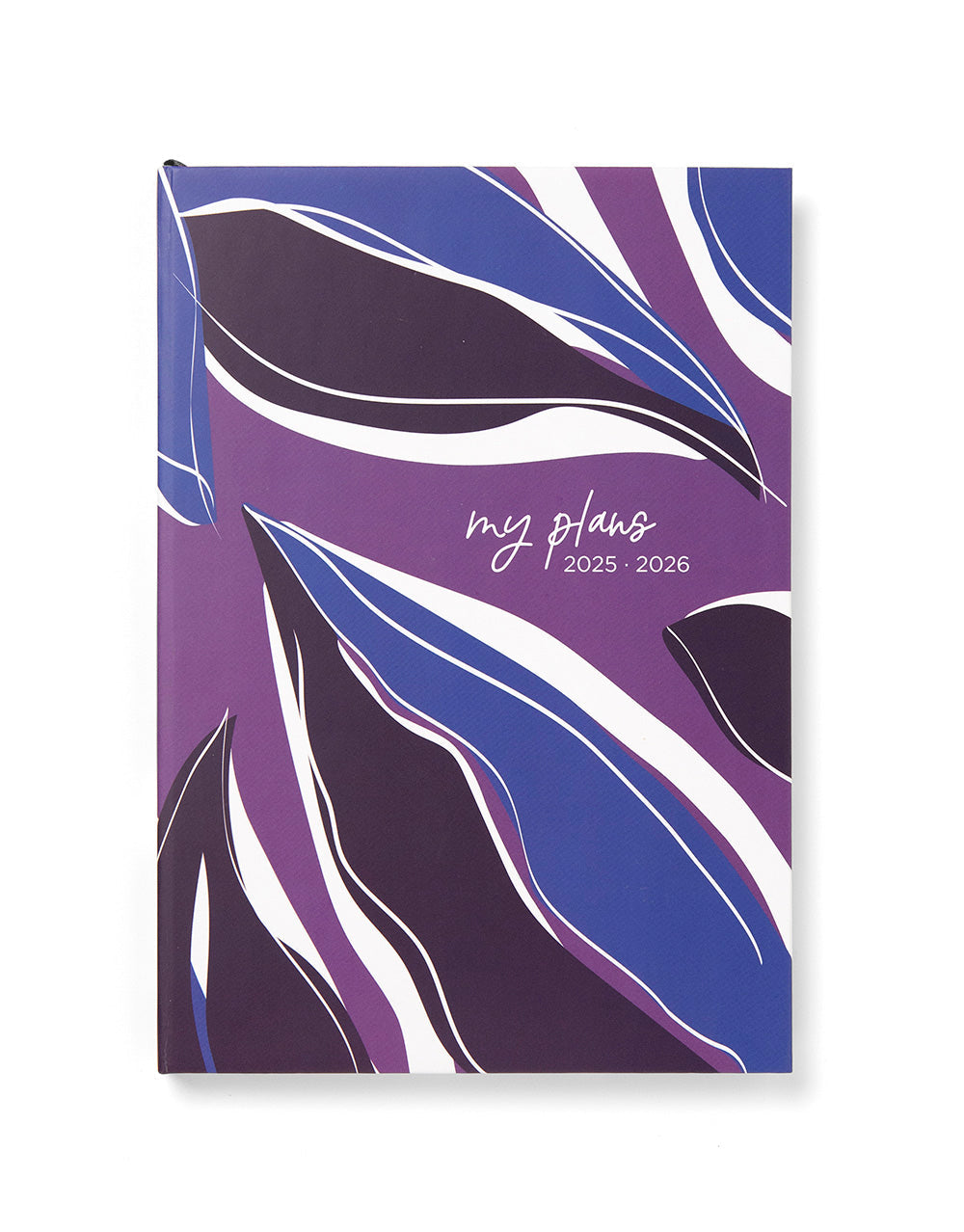 Letts Botanics A5 Week to View Diary 2025-2026 - Multilanguage 26-031919 #colour_plum