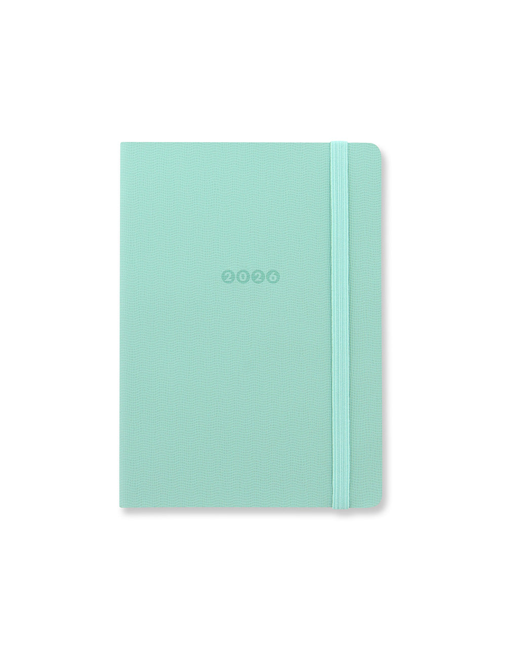 Letts of London Edge A6 Week to View Diary with Notes 2026 Duck Egg 26-080225 #colour_duck-egg