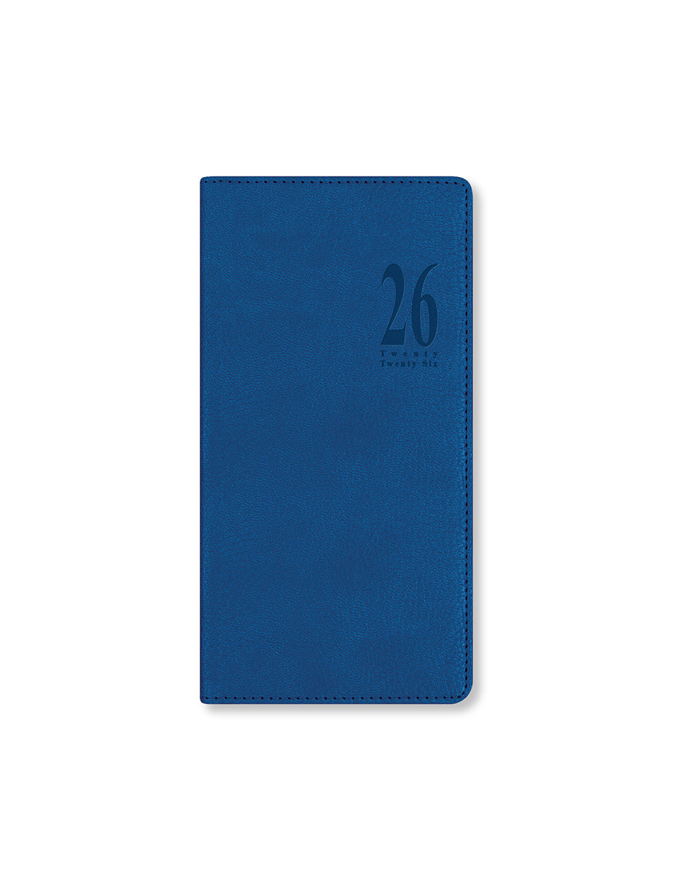 Letts of London Milano Slim Week to View Diary 2026 - Multilanguage Blue 26-080558 #colour_blue