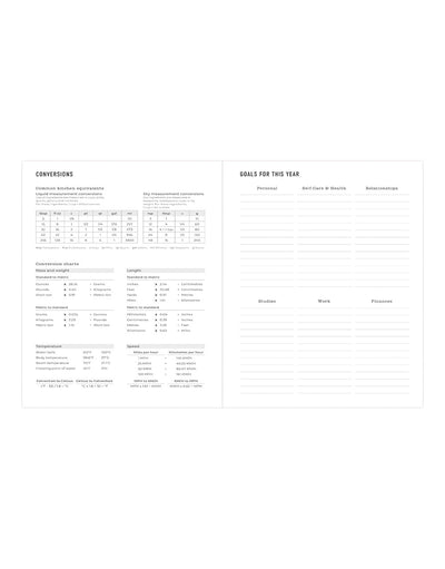 Letts of London Milano Quarto Vertical Week to View Diary with Appointments 2026 - Multilanguage Chocolate 26-081172 #colour_chocolate