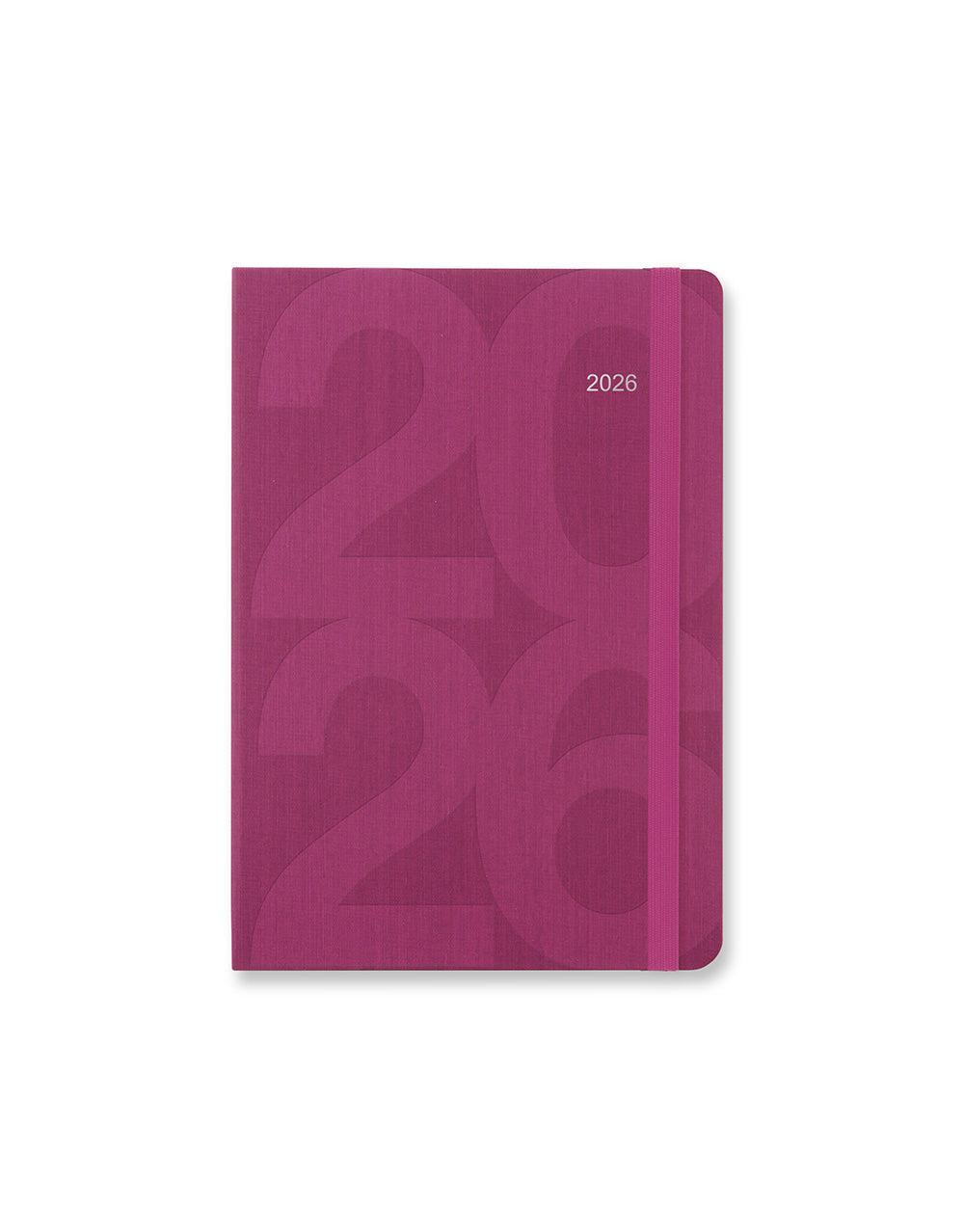 Letts of London Block A6 Week to View Diary 2026 - Multilanguage Pink 26-081667 #colour_pink