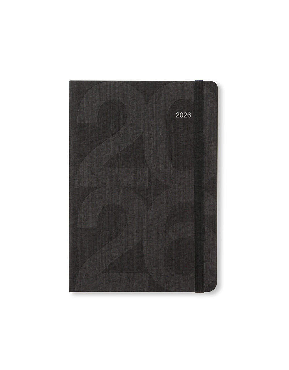 Letts of London Block A6 Week to View Diary 2026 - Multilanguage Black 26-081668 #colour_black