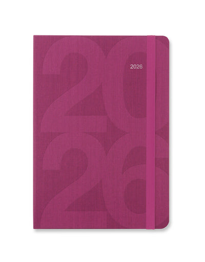 Block A5 Week to View Diary 2026 - Multilanguage