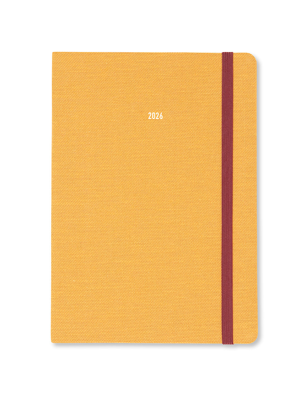 Letts of London Raw A5 Week to View Diary 2026 - Multilanguage Mustard 26-082309 #colour_mustard