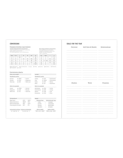 Letts of London Spring Valley A6 Week to View Diary 2026 - Multilanguage Green 26-082379 #colour_green