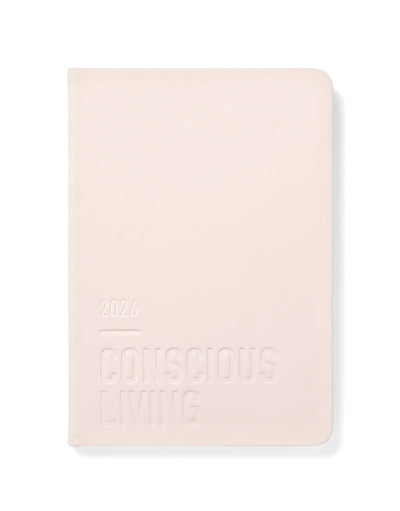 Letts of London Conscious A5 Week to View Diary 2026 - Multilanguage Rosewater 26-082399 #colour_rosewater
