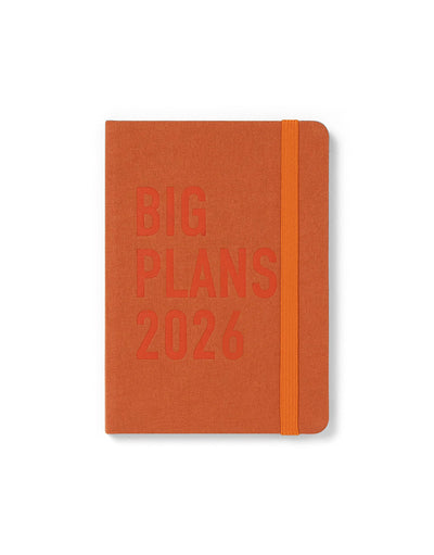 Big Plans A6 Week to View Diary 2026 - Multilanguage