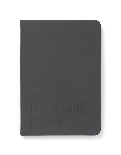 Letts of London Conscious Evergreen A5 Week to View Diary 2026 - Multilanguage Slate 26-082551 #colour_slate