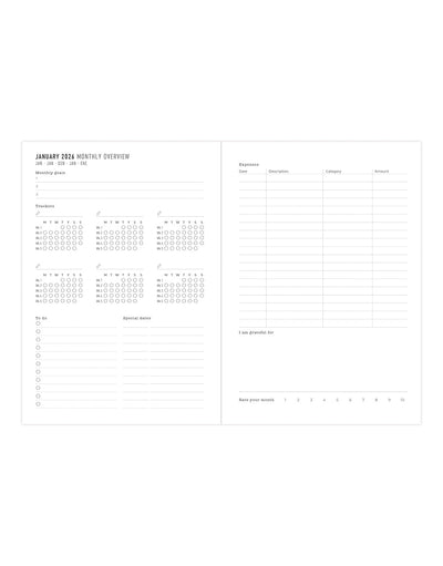 Letts of London Conscious Evergreen A5 Week to View Diary 2026 - Multilanguage Berry 26-082552 #colour_berry