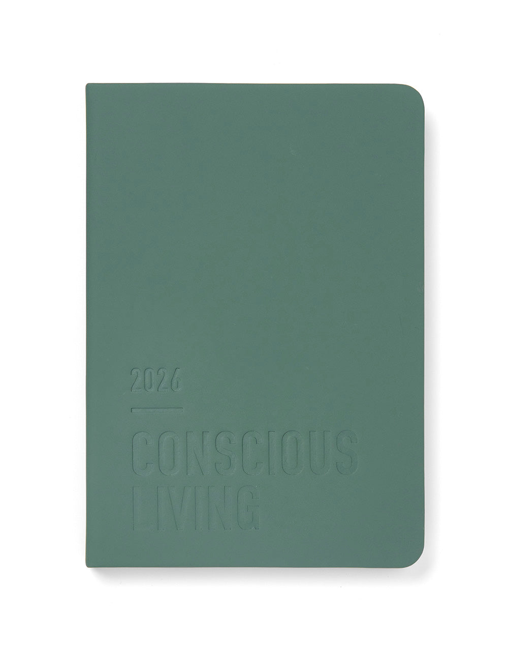 Letts of London Conscious Evergreen A5 Week to View Diary 2026 - Multilanguage Pine 26-082553 #colour_pine