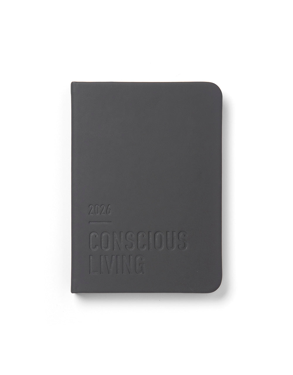 Letts of London Conscious Evergreen A6 Week to View Diary 2026 - Multilanguage Slate 26-082555 #colour_slate