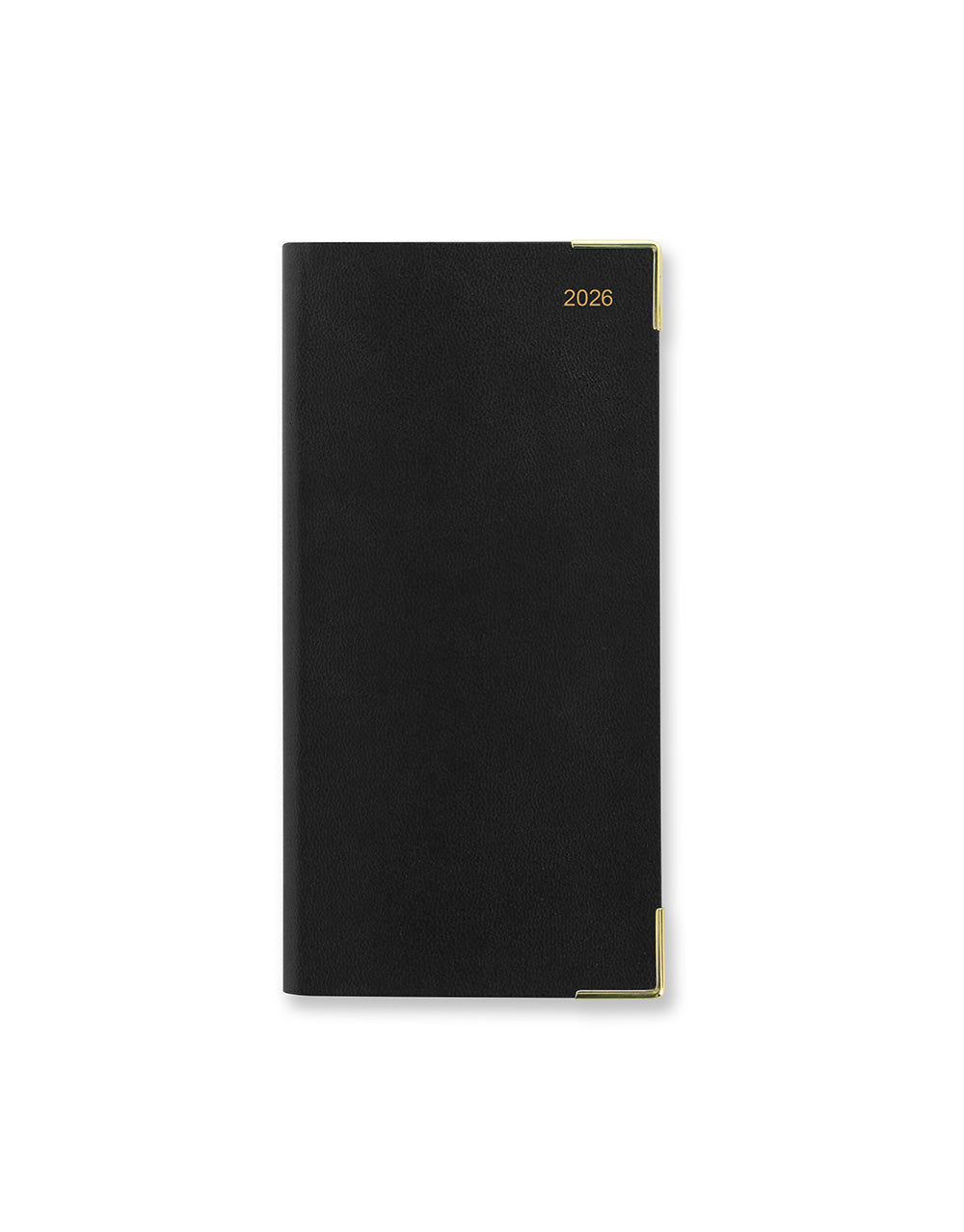 Letts of London Classic Slim Week to View Diary with Planners 2026 - English Black 26-T3SUBK #colour_black